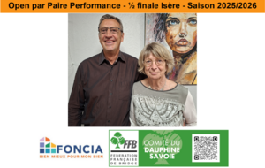 Open par Paire Performance - ½ finale Isère