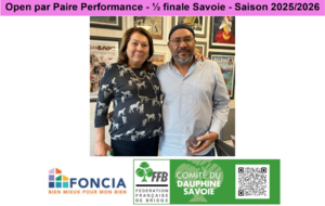 Open par Paire Performance - ½ finale Savoie