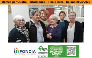 Dames par Quatre Performance - Finale Isère