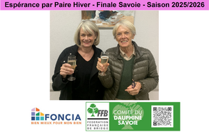 Espérance par Paire Hiver - Finale Savoie