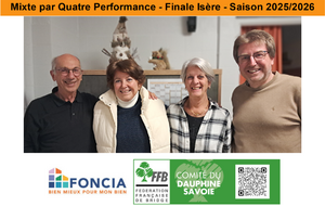 Mixte par Quatre Performance - Finale Isère