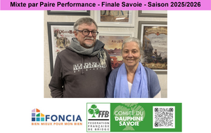 Mixte par Paire Performance - Finale Savoie