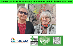 Dames par Paire Performance - Finale de Comité