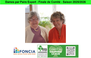 Dames par Paire Expert - Finale de Comité
