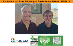 Espérance par Paire Printemps - Finale Isère