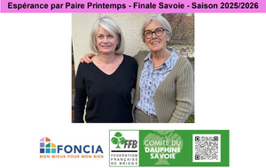 Espérance par Paire Printemps - Finale Savoie