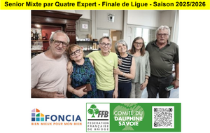 Senior Mixte par Quatre Expert - Finale de Ligue