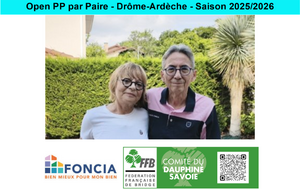 Open PP par Paire - Drôme-Ardèche