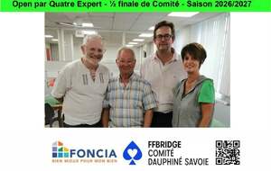 Open par Quatre Expert - ½ finale de Comité