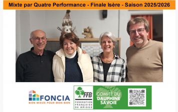 Mixte par Quatre Performance - Finale Isère
