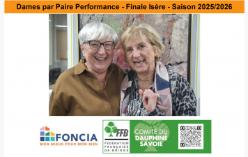 Dames par Paire Performance - Finale Isère