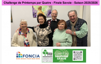 Challenge de Printemps par Quatre - Finale Savoie