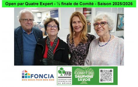 Open par Quatre Expert - ½ finale de Comité