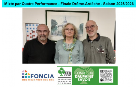 Mixte par Quatre Performance - Finale Drôme-Ardèche