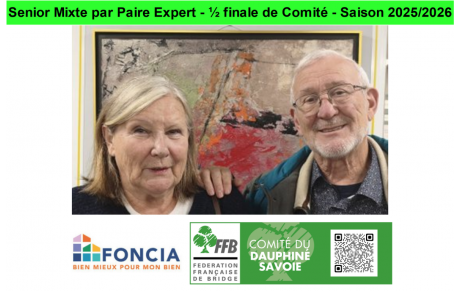 Senior Mixte par Paire Expert - ½ finale de Comité