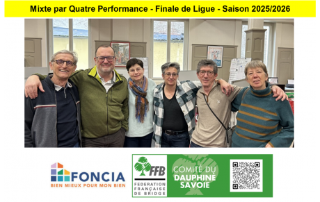 Mixte par Quatre Performance - Finale de Ligue