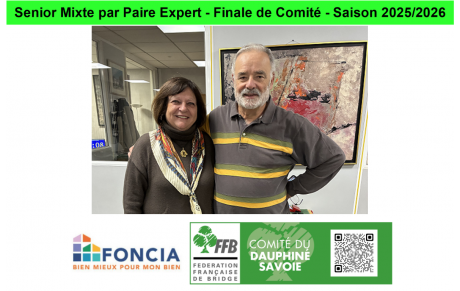 Senior Mixte par Paire Expert - Finale de Comité