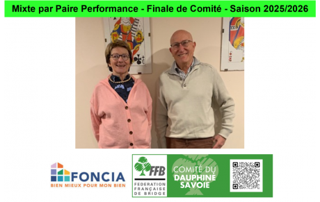 Mixte par Paire Performance - Finale de Comité
