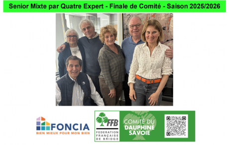 Senior Mixte par Quatre Expert - Finale de Comité