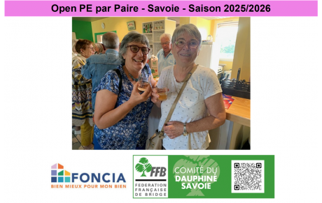 Open PE par Paire - Savoie